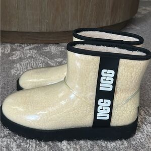 UGG women’s waterproof clear mini boot
